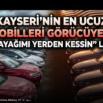 Kayseri’de Uygun Fiyatlı İkinci El Otomobiller Neler?