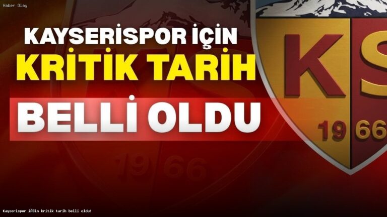 Kayserispor’un Sözleşmeleri: Kritik Tarih ve Gelecek Planları