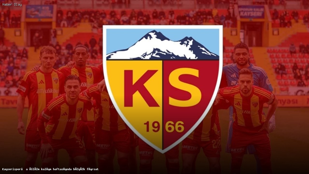 Kayserispor Gaziantep FK ile Hayati Maça Çıkıyor