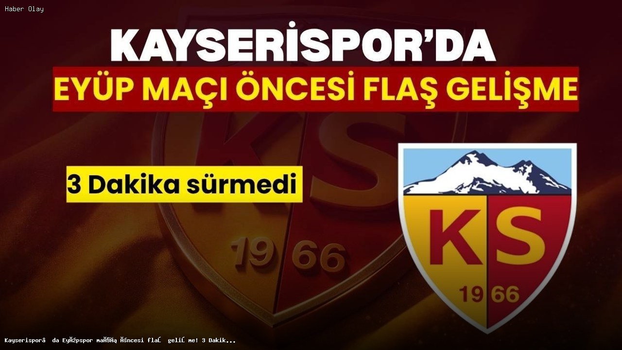 Kayserispor-Eyüpspor Maçı Öncesi Bilet Satışı Hızla Tükendi