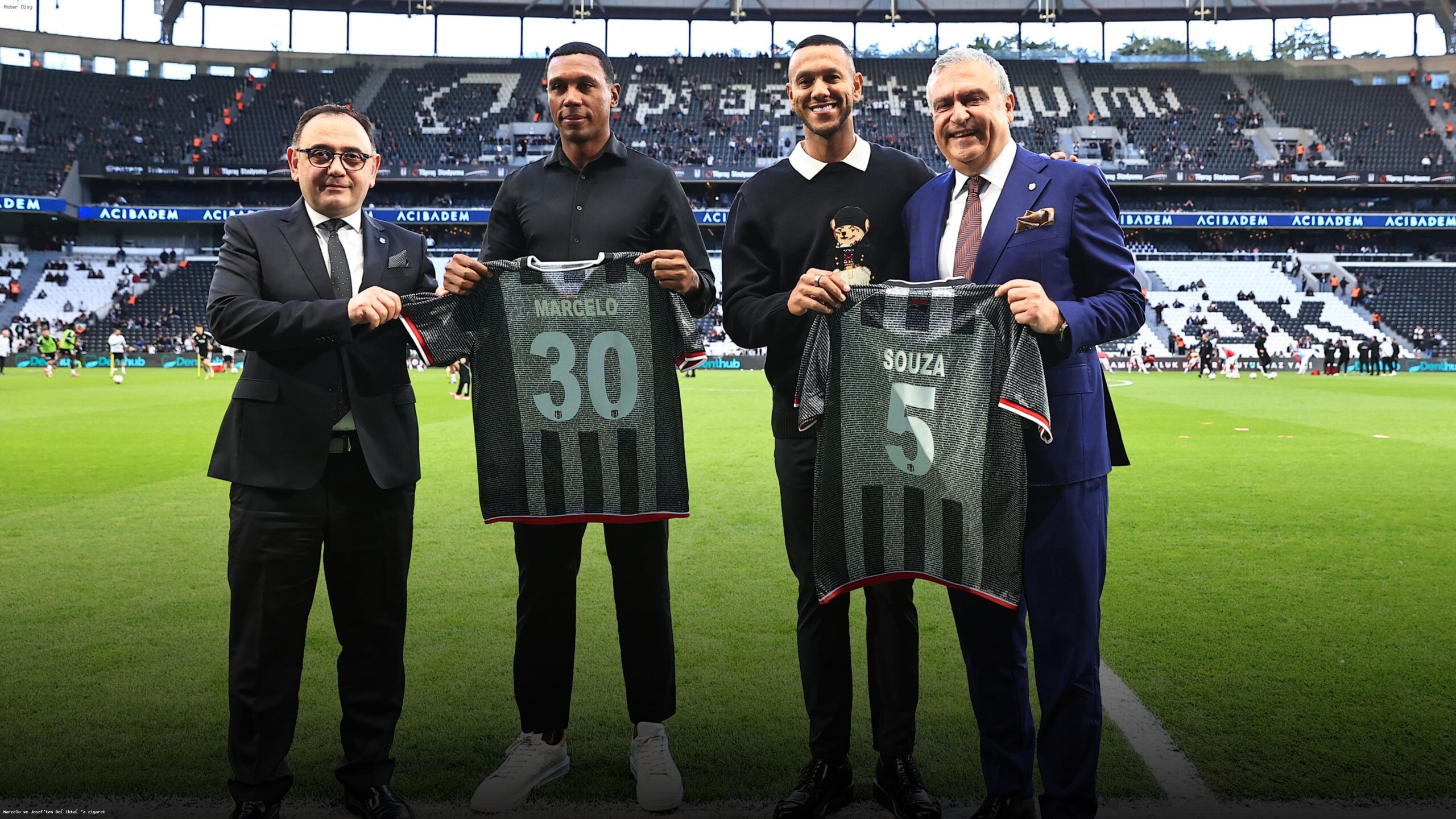 Marcelo ve Josef Beşiktaş’ı Ziyaret Etti