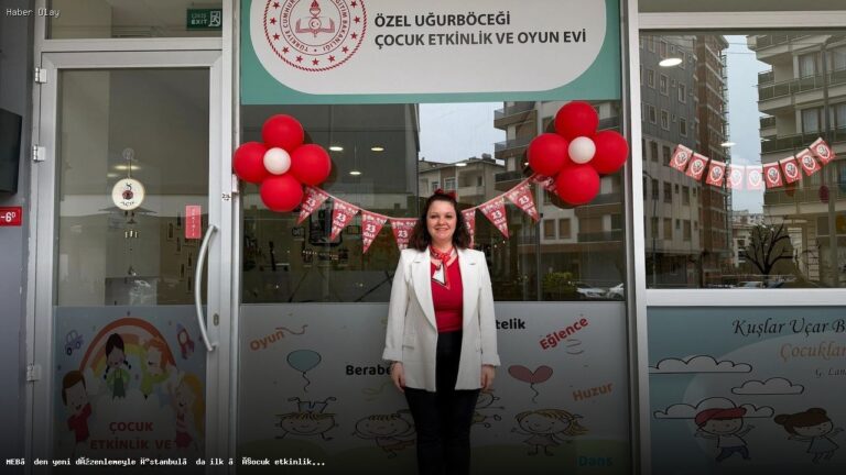 İstanbul’da İlk Çocuk Etkinlik ve Oyun Evi Açıldı
