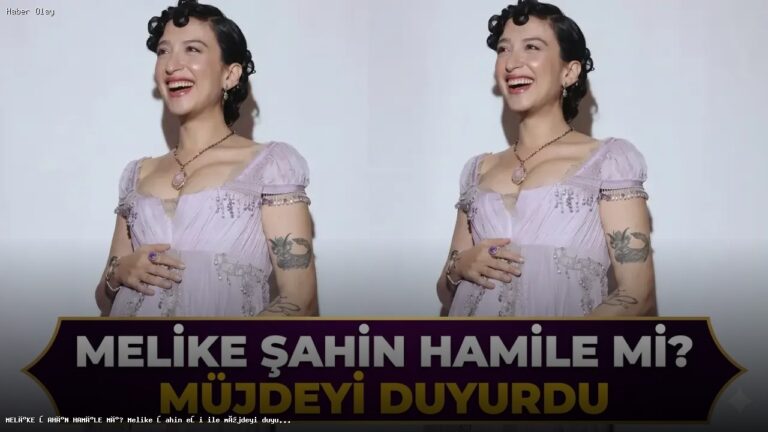 Melike Şahin’in Hamilelik Müjdesi Sosyal Medyada Gündem Oldu