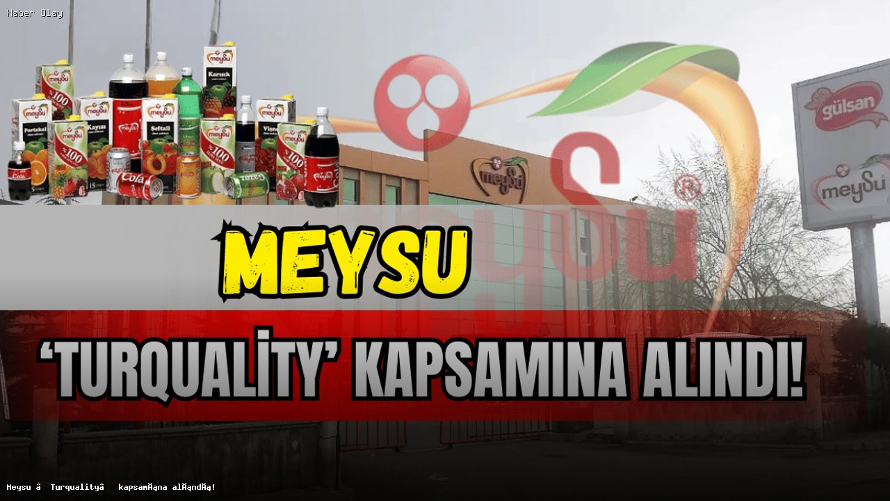 Meysu, Turquality Programı ile Global Arenada İddialı