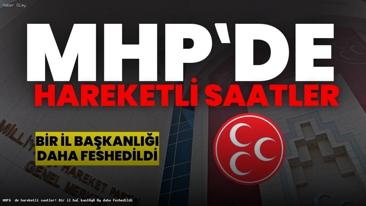 MHP’de Neden Eskişehir ve Kütahya İl Teşkilatları Feshedildi?