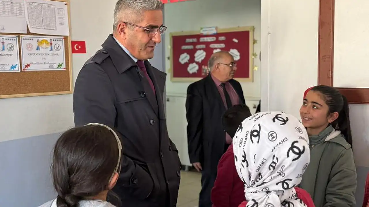 Ağrı Milli Eğitim Müdürü Şen, Öğrencilerle Buluştu