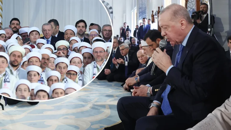 Cumhurbaşkanı Erdoğan Hafızlık İcazet Töreninde Kur’an Okudu