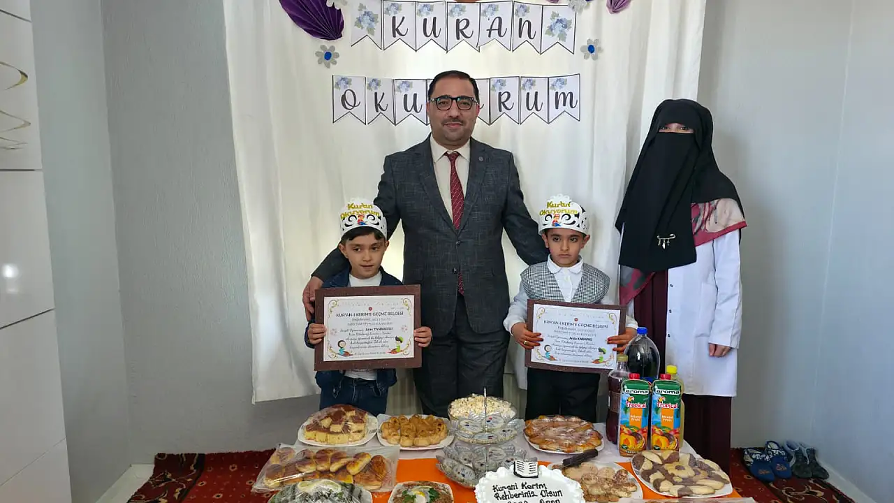 Minik Öğrenciler Kur’an ile Buluştu: Duygu Dolu Bir Tören