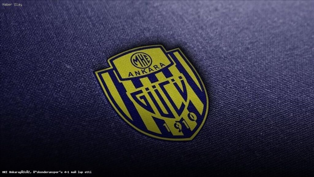 MKE Ankaragücü, İskenderunspor’u 4-1 ile geçerek sezonu kapattı