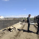 Ağrı’da Gündüzlü Bakım Merkezi İnşaatı Yerinde İncelendi