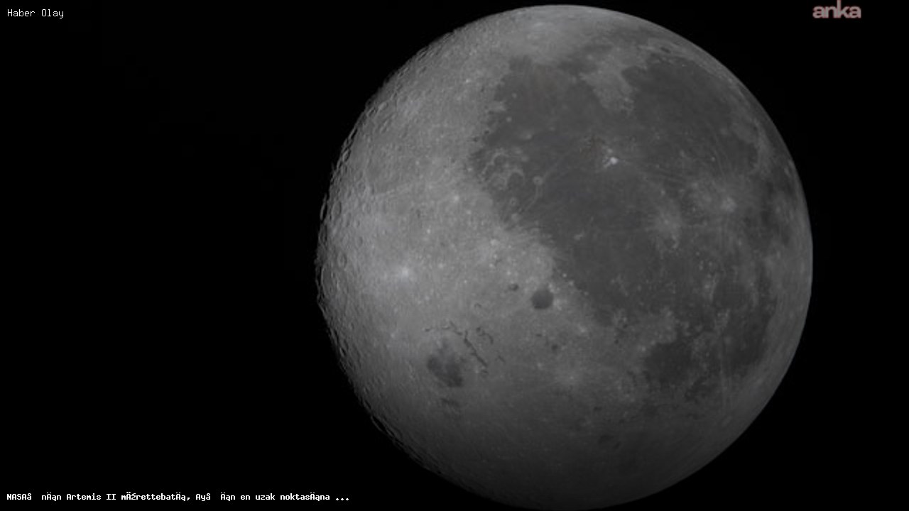 NASA Artemis II Ekibi, Ay’ın Uzak Noktasına Ulaştı