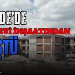 Niğde’de Cezaevi İnşaatında İşçi Düşerek Yaralandı