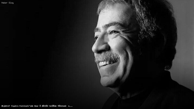 Selçuk Yöntem’e Onur Ödülü Verilecek Tiyatro Festivali