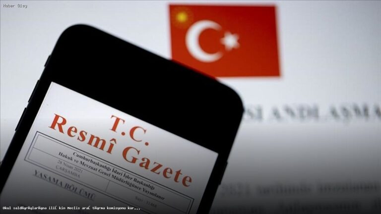 Meclis’ten Okul Saldırılarına Özel Araştırma Komisyonu Kuruldu