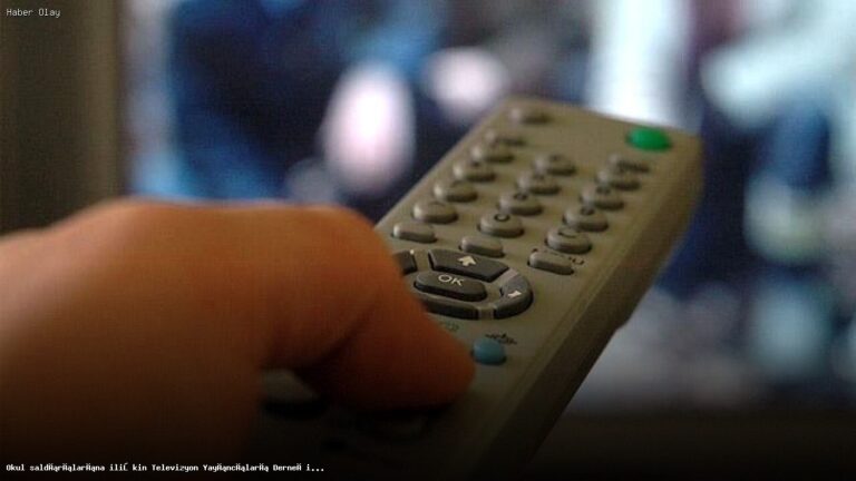 Televizyon Yayıncıları Derneği’nden okul saldırılarına yanıt