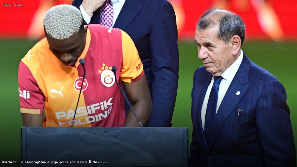 Osimhen Galatasaray’dan mı ayrılıyor? Dursun Özbek görüşmesi