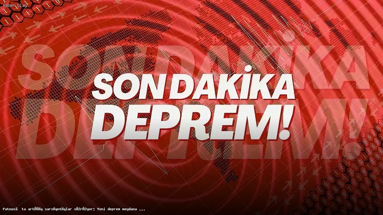 Patnos’ta Sarsıntılar Devam Ediyor: Yeni Deprem Bilgileri