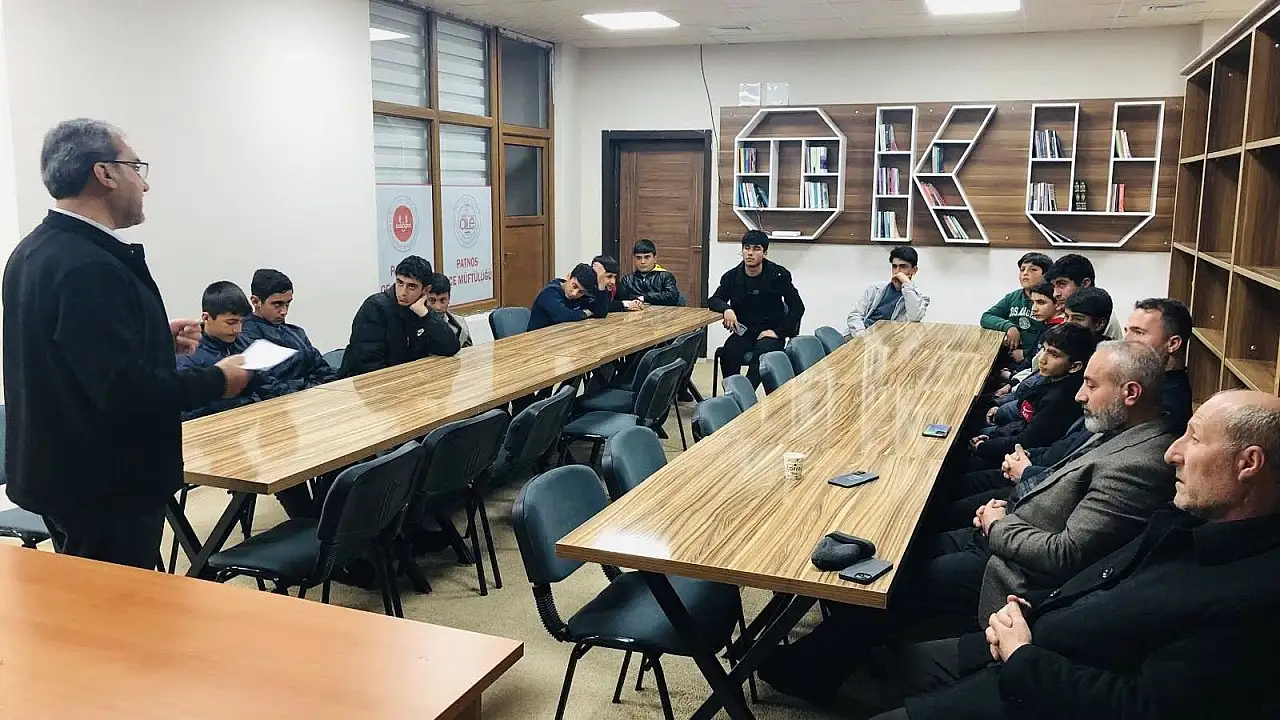 Patnos’ta Gençliğe Değer Projesi ile Ahlaki Gelişim