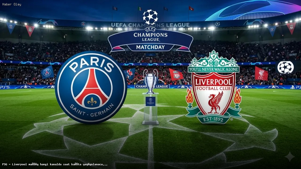 PSG – Liverpool Maçı: Yayın Bilgileri ve Detaylar