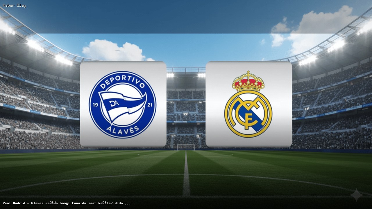 Real Madrid – Alaves Maçı Canlı Yayın Bilgileri ve Detaylar