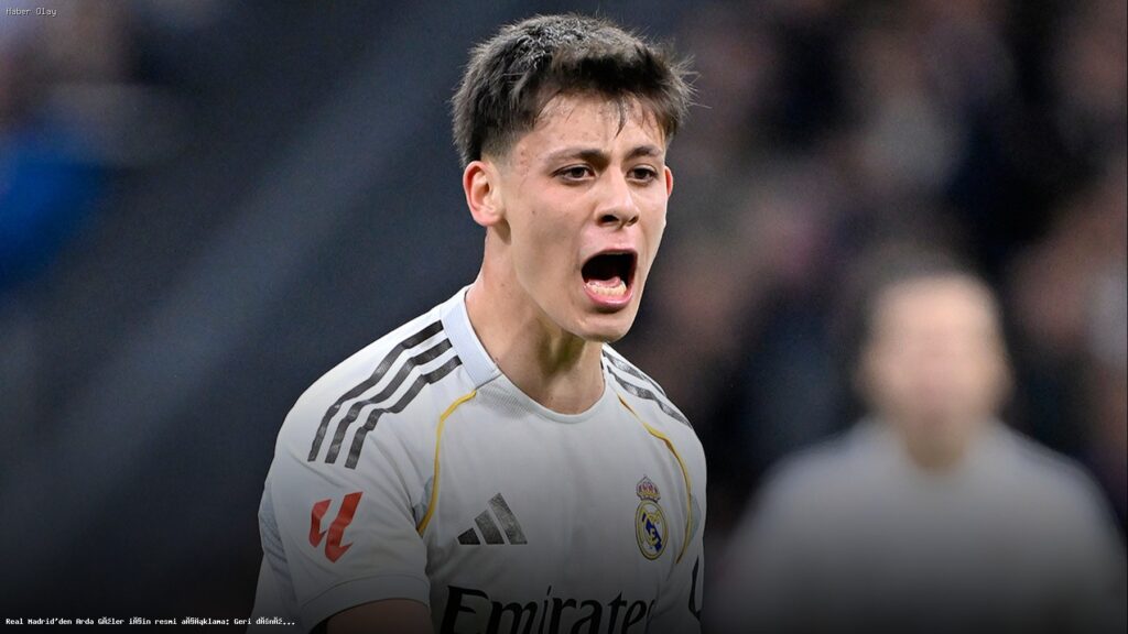 Arda Güler Real Madrid’e Veda Etti mi? Resmi Açıklama Geldi