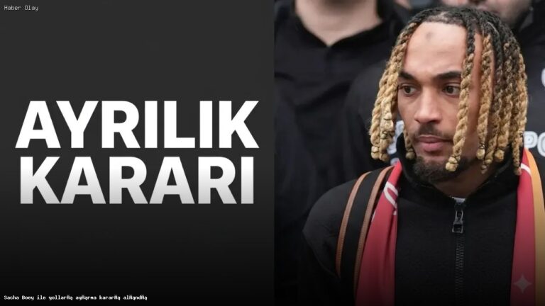Sacha Boey’in Galatasaray’daki Geleceği ve Ayrılık İhtimali