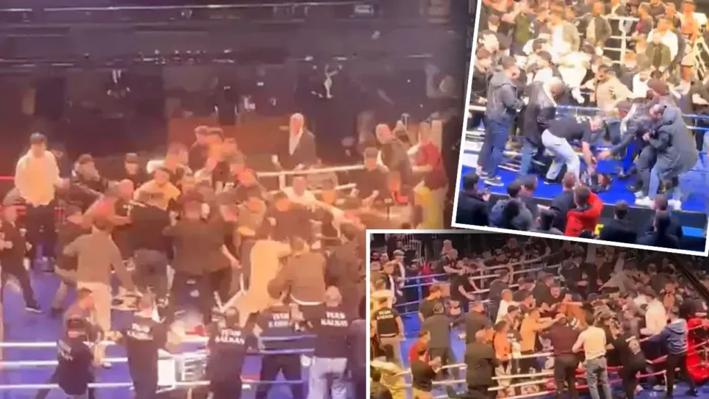 Trabzon’daki Boks Maçında Şok Olay: Seyirciler Ringe İndi