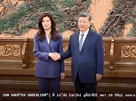 Son dakika: Çin-Tayvan görüşmesi tarihi bir adım!