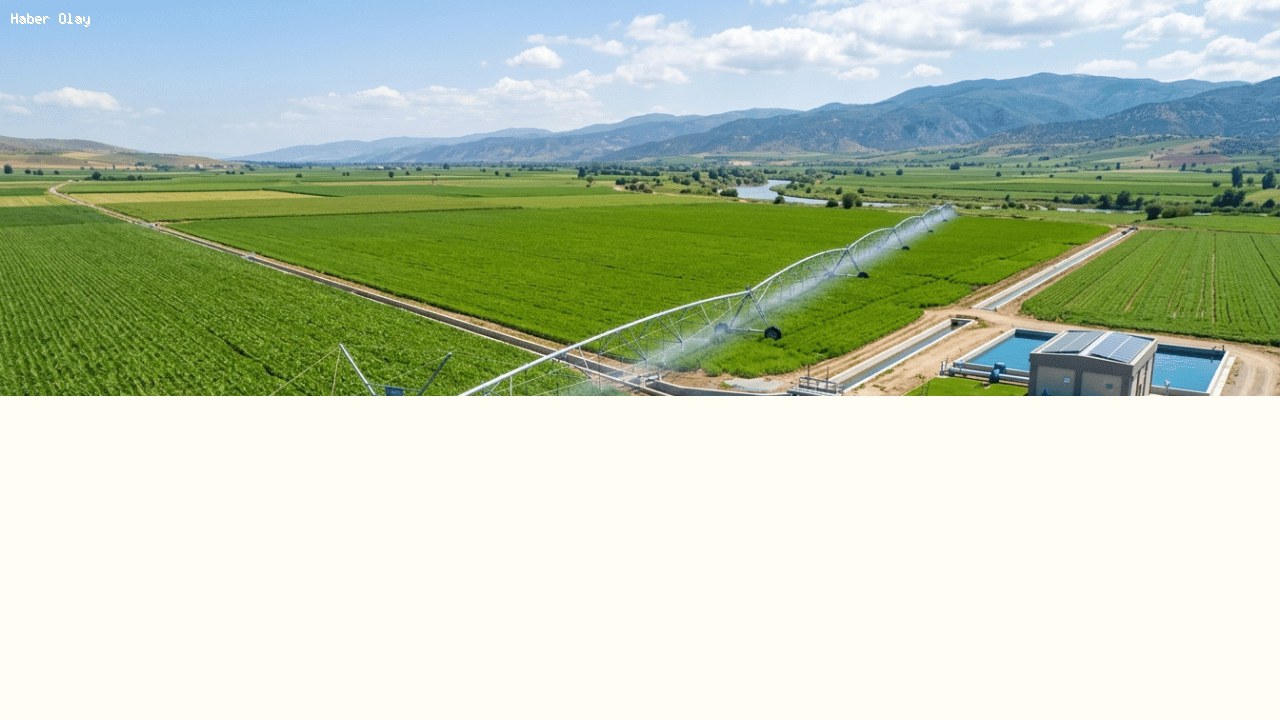 Kayseri’de Sulama Tesisleri İçin İhale Süreci Başlıyor