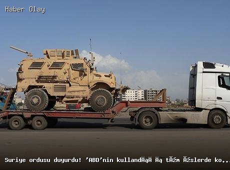 Son dakika: Suriye ordusu ABD üslerini kontrol altına aldı