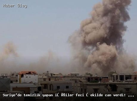 Suriye’de patlamamış mühimmat faciası: 3 işçi hayatını kaybetti