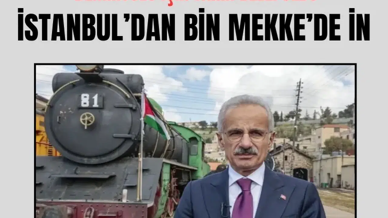 Suudi Arabistan Türkiye’ye Bağlanacak Demir Yolu Projesinin Tarihi Belli Oldu