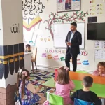 Taşlıçay müftüsü Özmen Kur’an Kursu öğrencileriyle buluştu