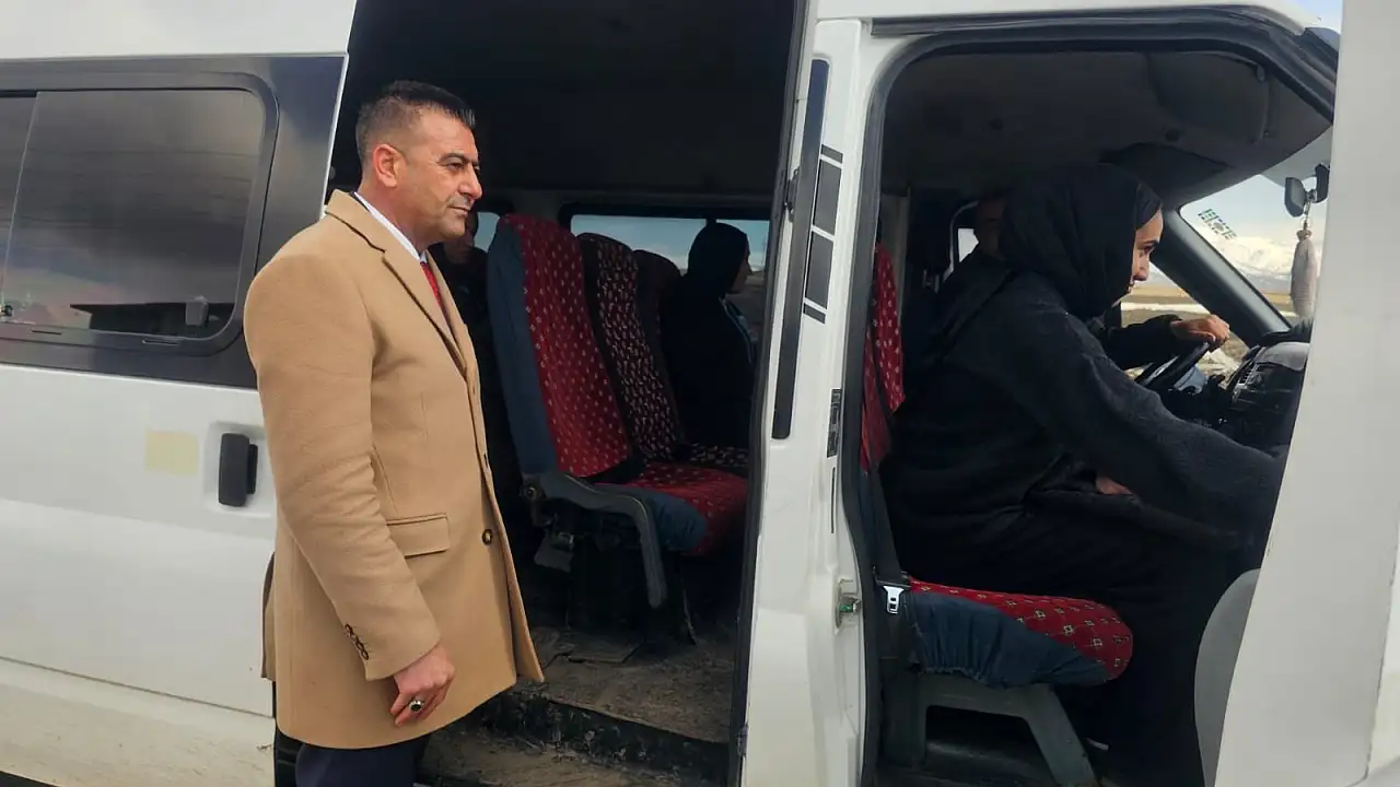 Taşlıçay’da Okul Servisleri Denetim Altında