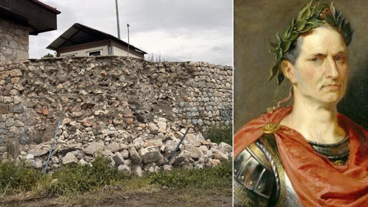 Zile Kalesi’nde Çöken Surlar Tedirgin Ediyor