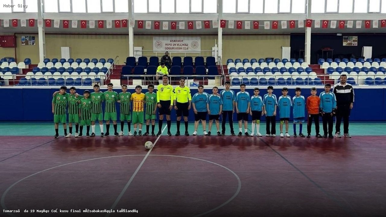 Tomarza’da 19 Mayıs Coşkusu Futsal Turnuvası ile Taçlandı