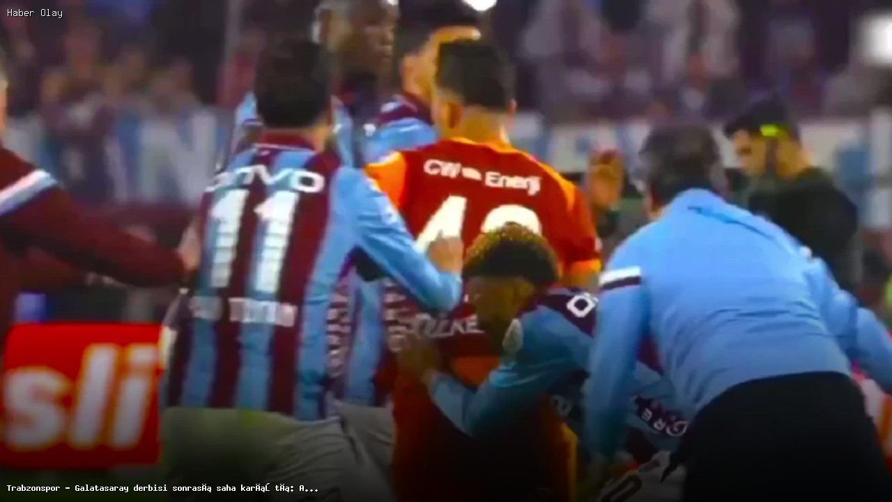 Trabzonspor – Galatasaray Derbisinde Neler Yaşandı?