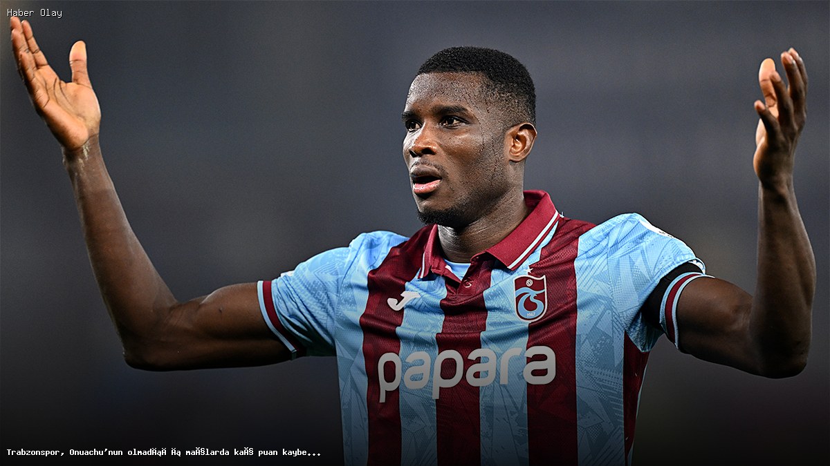 Trabzonspor Onuachu’suz maçlarda kaç puan kaybetti?