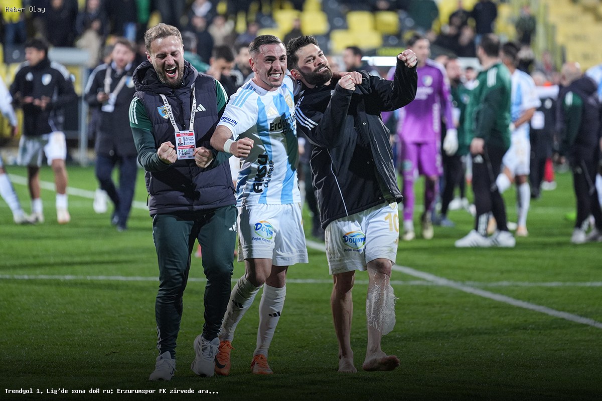 Trendyol 1. Lig’de Erzurumspor FK Farkı Açıyor