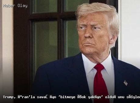 Trump: İran’la Savaşın Sonuna Yaklaşıyoruz