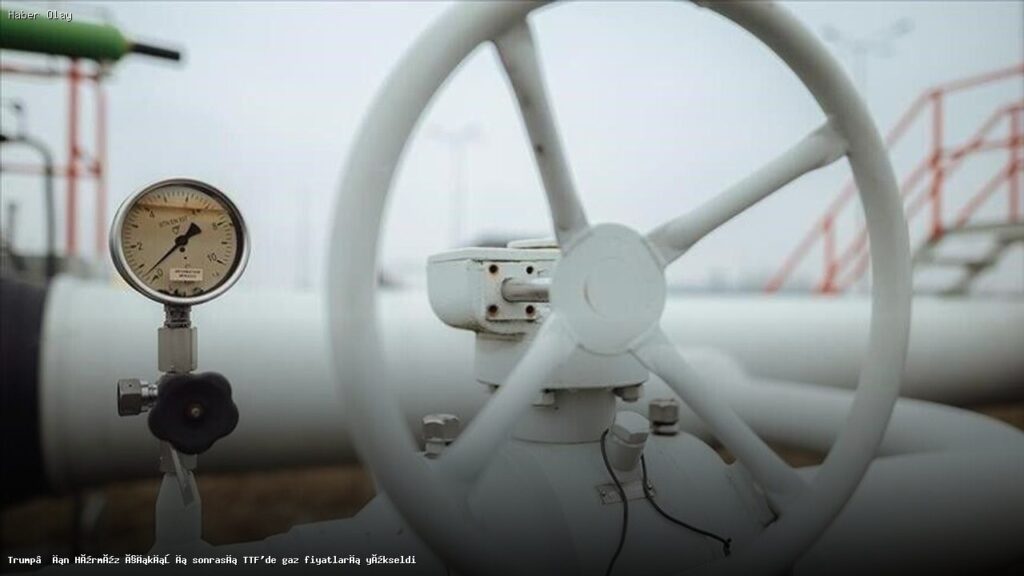 Trump’ın Hürmüz Açıklaması Sonrası Gaz Fiyatları Yükseldi