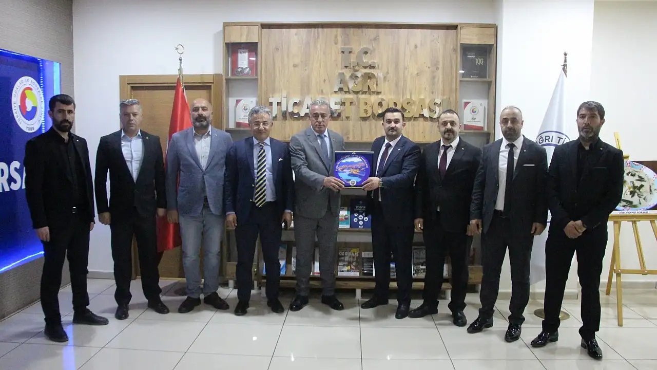 Tunceli TSO, Ağrı Ticaret Borsası’nda İş Birliği Mesajları Verdi