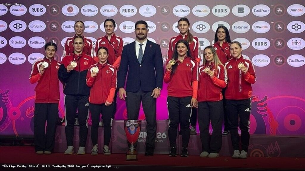 Türkiye Kadın Güreş Milli Takımı 2026 Avrupa İkincisi Oldu