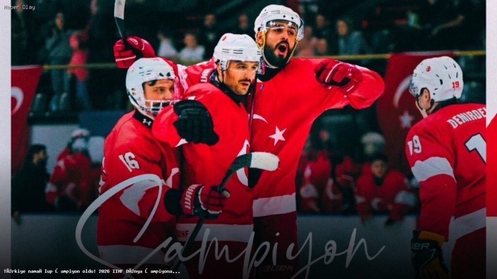Türkiye Buz Hokeyinde Tarihi Zafer: Namağlup Şampiyonluk