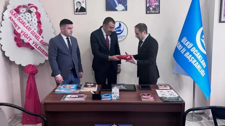 Ülkü Ocakları Ağrı İl Başkanlığı’nda Yeni Dönem Başladı