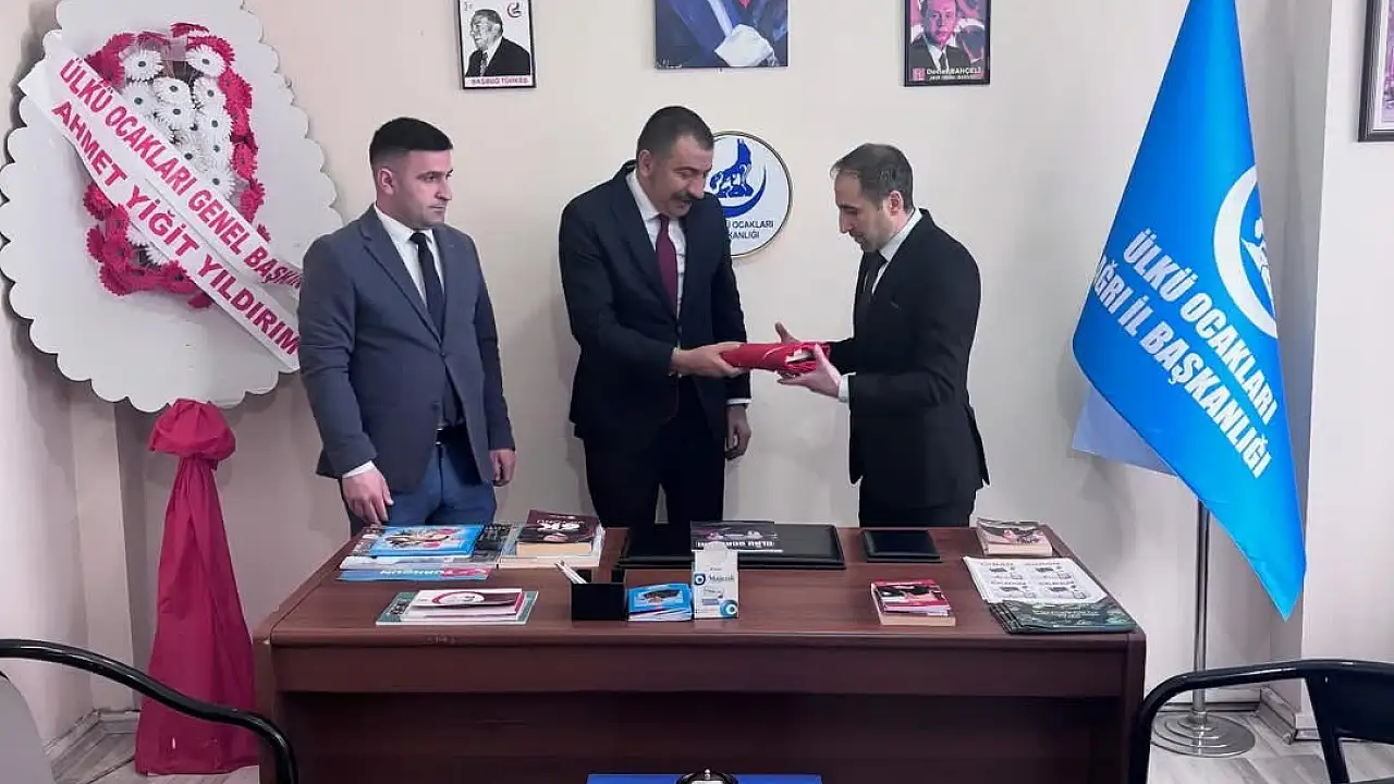 Ülkü Ocakları Ağrı İl Başkanlığı’nda Yeni Dönem Başladı