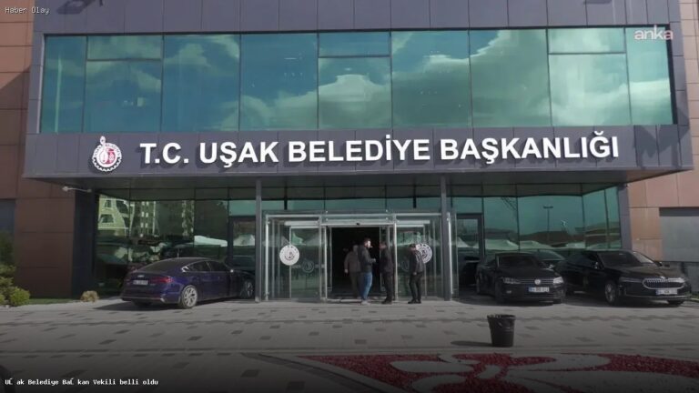 Uşak Belediyesi Başkan Vekili Kimdir? İşte Detaylar!