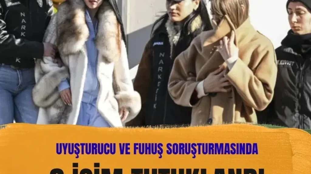 İstanbul’da Uyuşturucu ve Fuhuş Operasyonunda 8 Kişi Tutuklandı