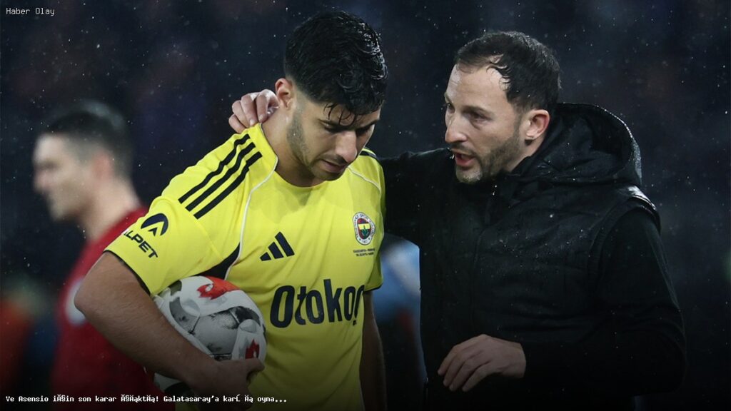Asensio Galatasaray Maçında Oynayacak mı?