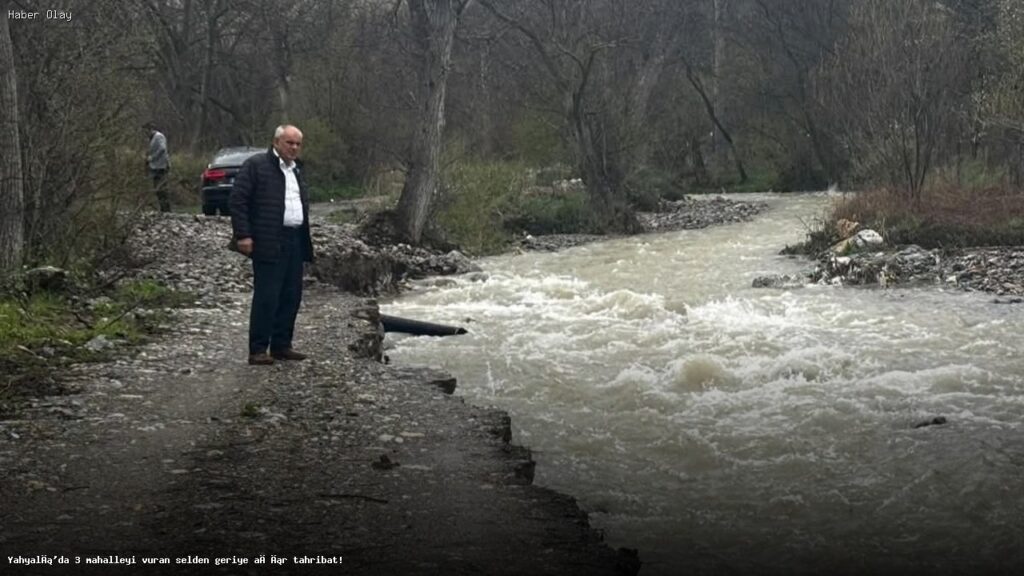Yahyalı’da Sel Felaketi: Mahalleler Zarar Gördü